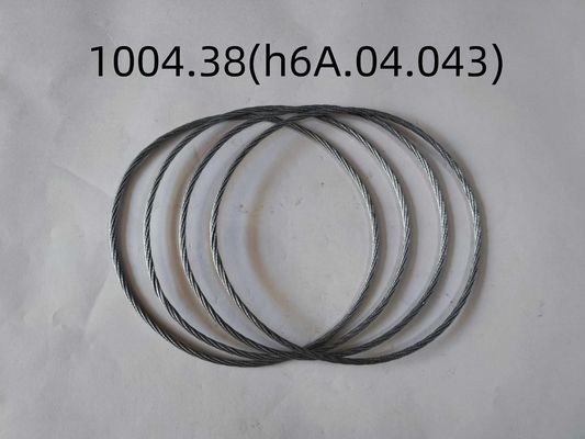 1004.38 H6a.04.043 Aviation Parts Steel Aircraft Control Cables