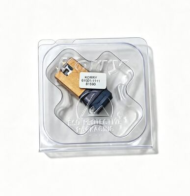 Saklar mikro kelas penerbangan Korry 61001-1111 dengan Kemasan Pelindung ESD dan kontak berlapis emas/perak multi-pin untuk aplikasi pesawat terbang yang sesuai dengan MIL-PRF/SAE
