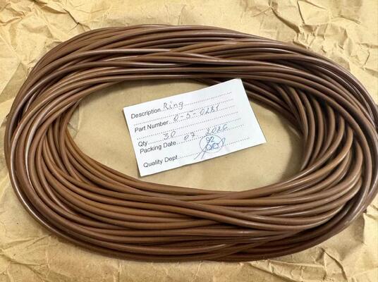 Cincin Segel Penerbangan Standar Rusia Tahan Suhu Tinggi Tahan Bahan Bakar dan Cincin-O Penerbangan О-5-0281